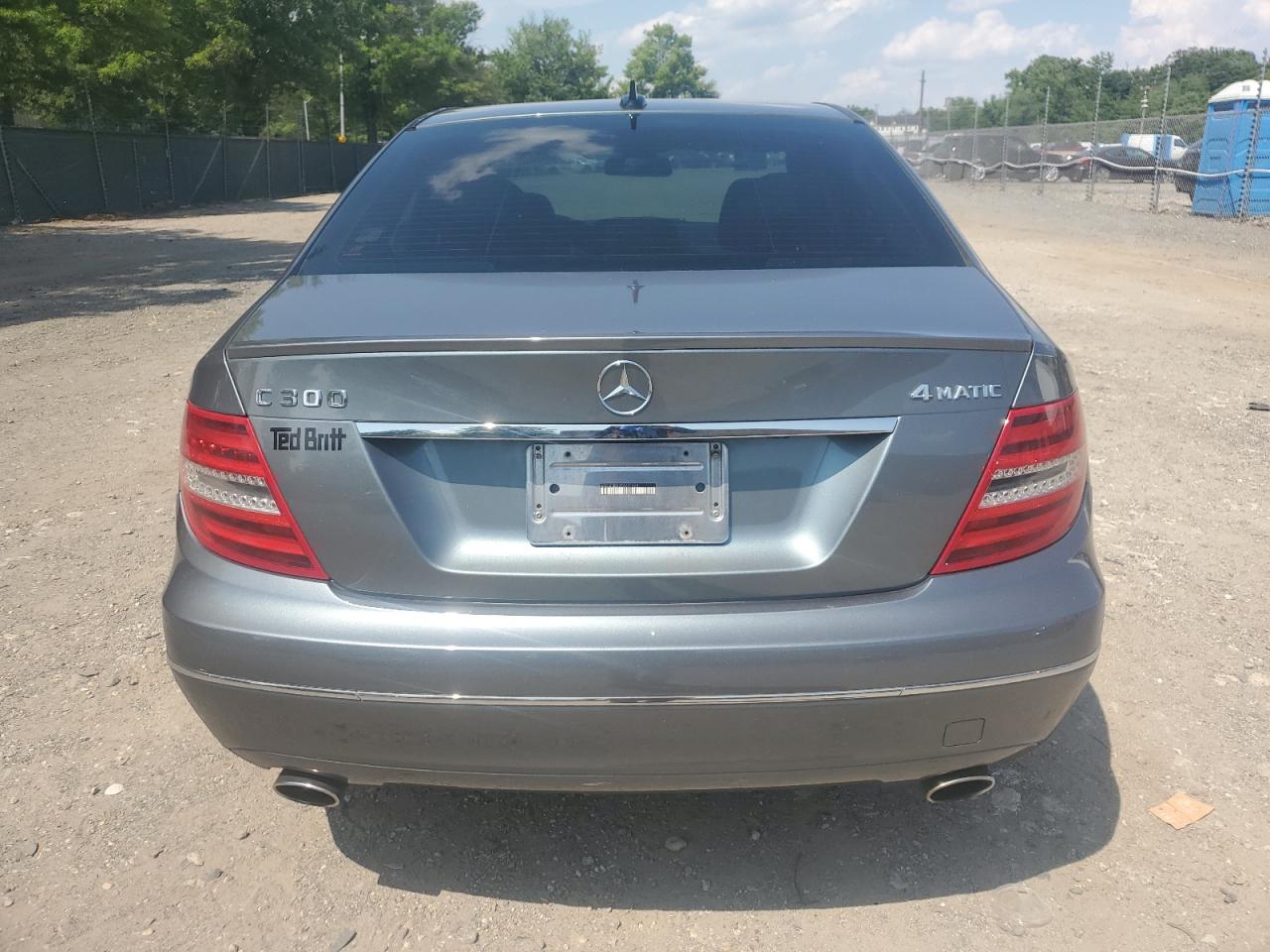 2012 Mercedes-Benz C 300 4Matic VIN: WDDGF8BB8CA621968 Lot: 63800395