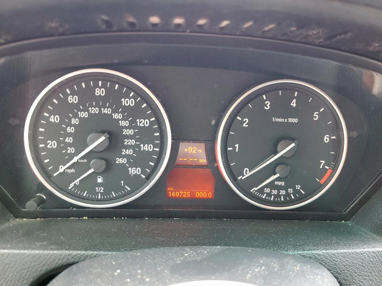 2009 BMW X5 xDrive30I VIN: 5UXFE43599L261146 Lot: 62274205
