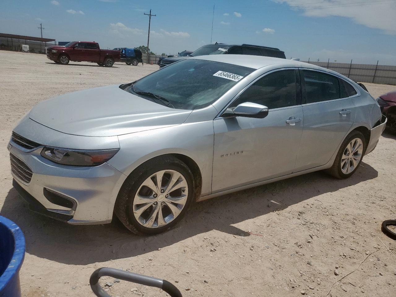 2017 Chevrolet Malibu Premier silver sedan gas 1G1ZH5SX8HF213013 photo #1