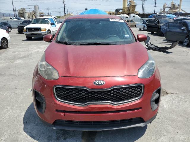  KIA SPORTAGE 2017 Red