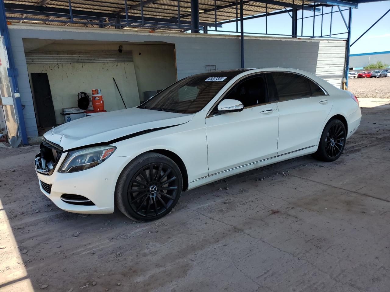 2015 Mercedes-Benz S 550 white null gas WDDUG8CB2FA103907 photo #1