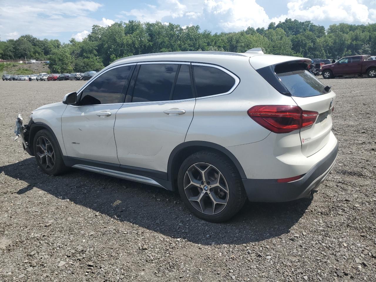 2016 BMW X1 xDrive28I white suv gas WBXHT3C39G5F64041 photo #3