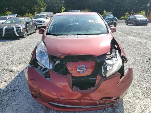  NISSAN LEAF 2013 Burgundy