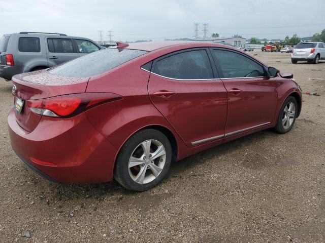  HYUNDAI ELANTRA 2016 Красный