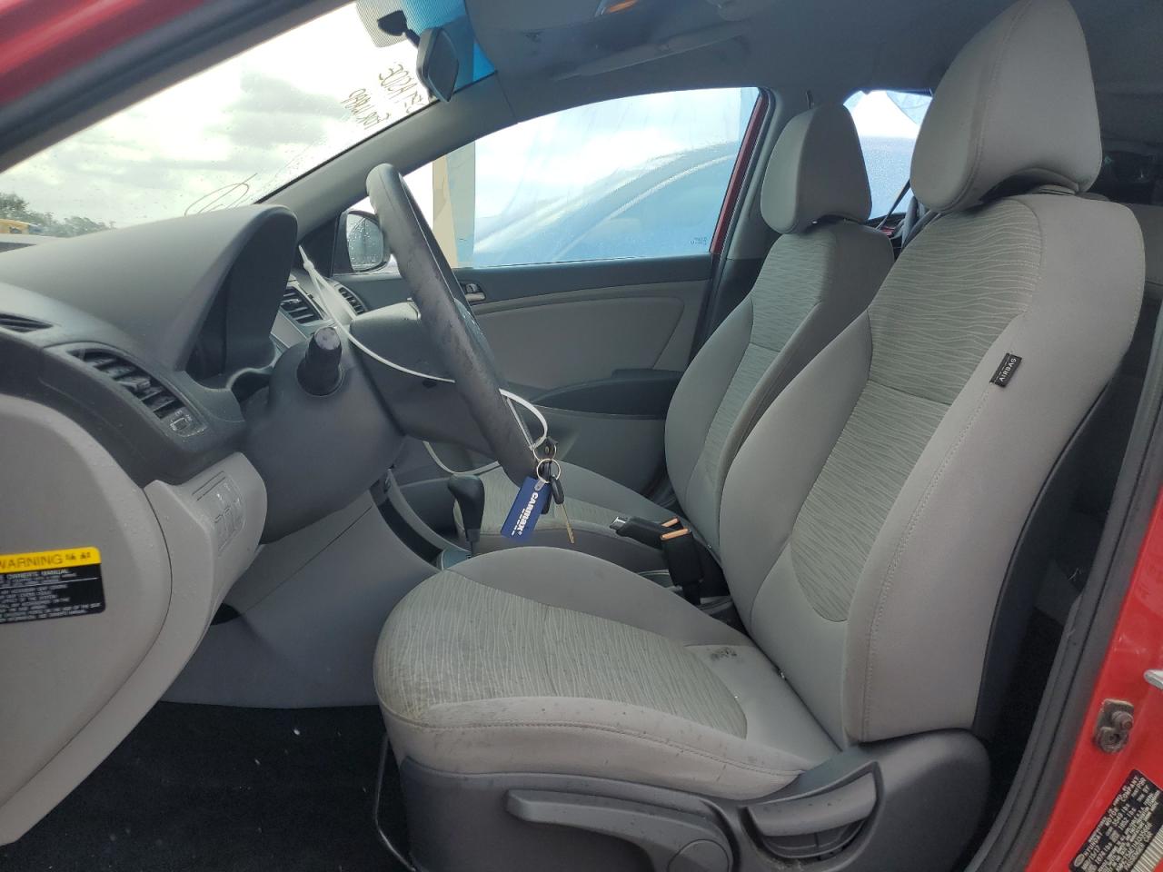 2017 Hyundai Accent Se VIN: KMHCT5AE1HU335666 Lot: 63849165