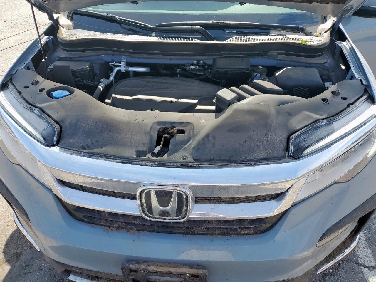 2022 Honda Pilot Elite VIN: 5FNYF6H08NB040389 Lot: 64521795