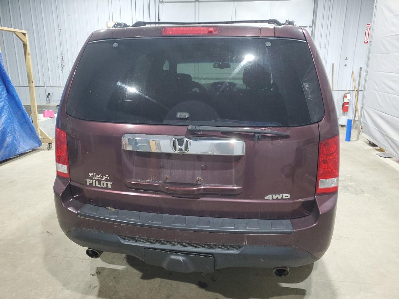 2012 Honda Pilot Exl VIN: 5FNYF4H52CB031216 Lot: 63562035