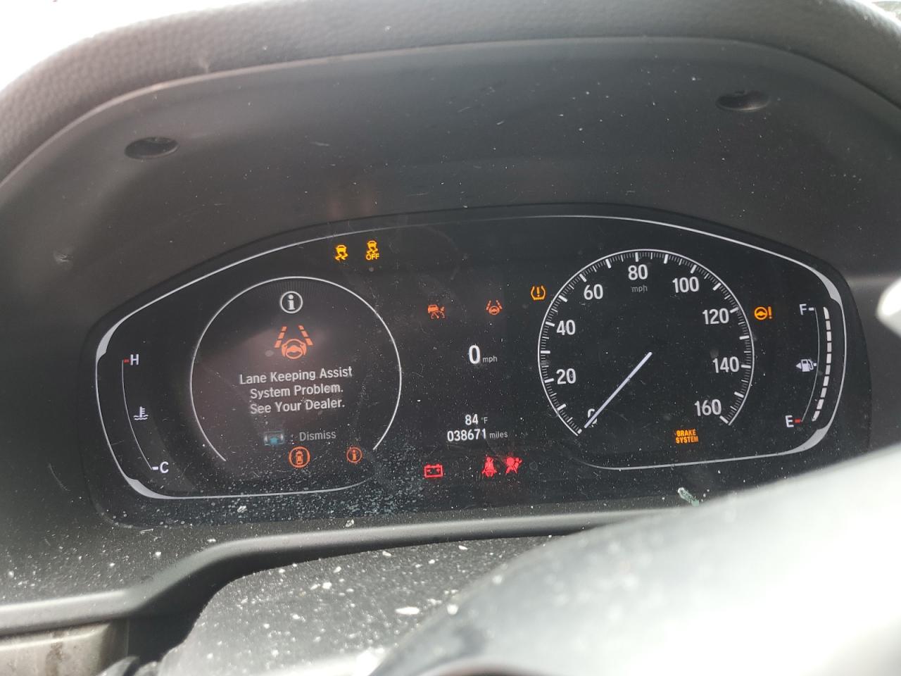 2022 Honda Accord Touring VIN: 1HGCV2F93NA000237 Lot: 64242785