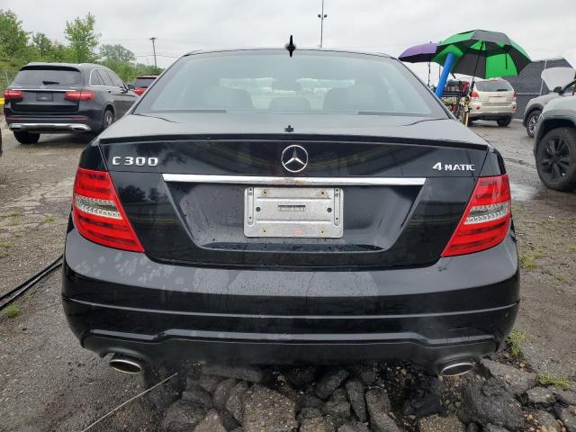  MERCEDES-BENZ C-CLASS 2012 Czarny