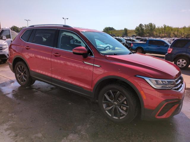  VOLKSWAGEN TIGUAN 2022 Красный
