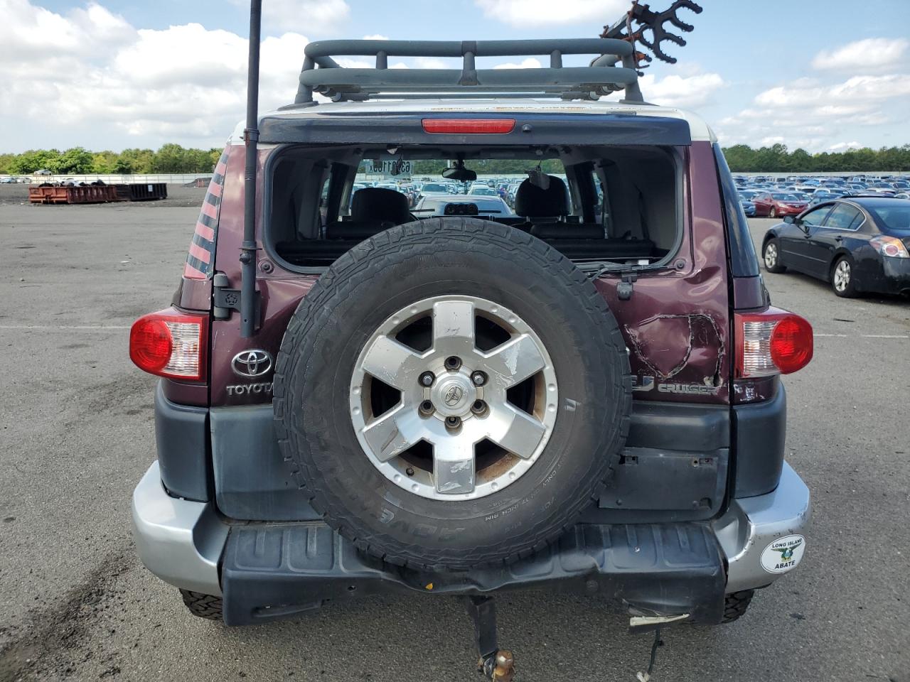 2007 Toyota Fj Cruiser VIN: JTEBU11F170101334 Lot: 63501185