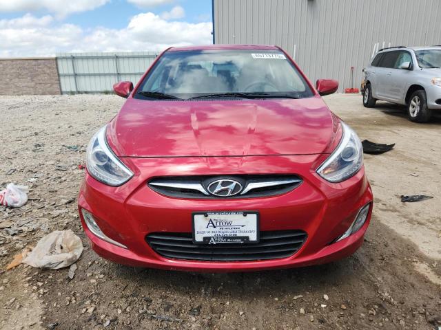  HYUNDAI ACCENT 2014 Czerwony