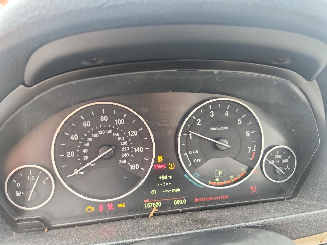 2013 BMW 328 Xi Sulev VIN: WBA3B5C5XDF598688 Lot: 65338785