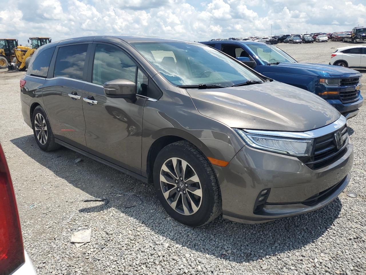 2022 Honda Odyssey Exl VIN: 5FNRL6H70NB010555 Lot: 65074205
