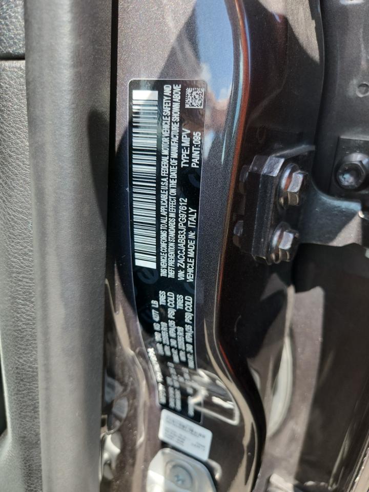 2018 Jeep Renegade Latitude VIN: ZACCJABB3JPG97612 Lot: 63240765