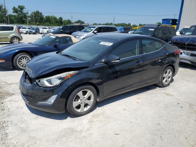 Sedans HYUNDAI ELANTRA 2016 Czarny