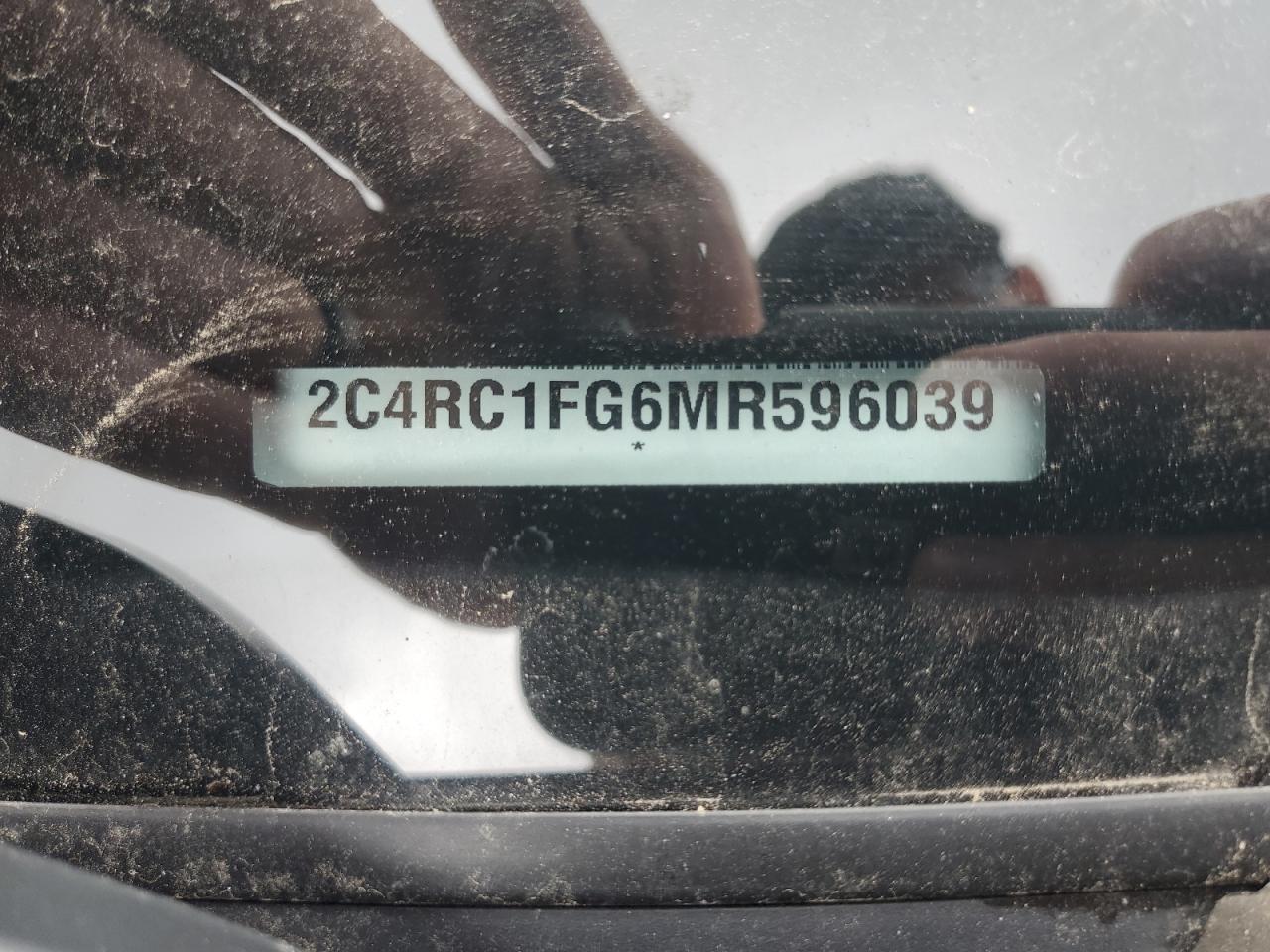 2021 Chrysler Pacifica Touring VIN: 2C4RC1FG6MR596039 Lot: 62741815