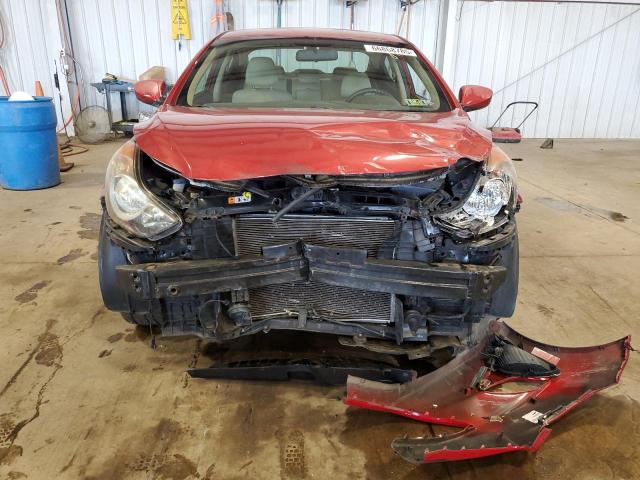  HYUNDAI ELANTRA 2013 Czerwony