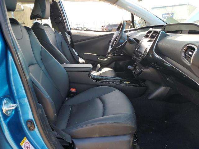  TOYOTA PRIUS 2021 Blue