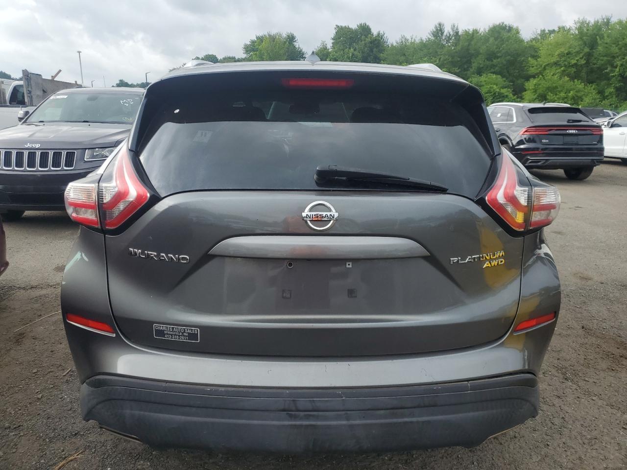 2015 Nissan Murano S VIN: 5N1AZ2MH9FN202607 Lot: 64238375