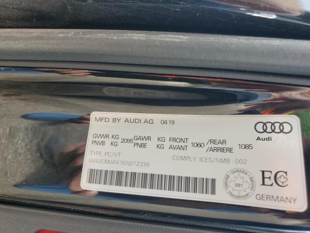 2019 AUDI A4 PREMIUM  