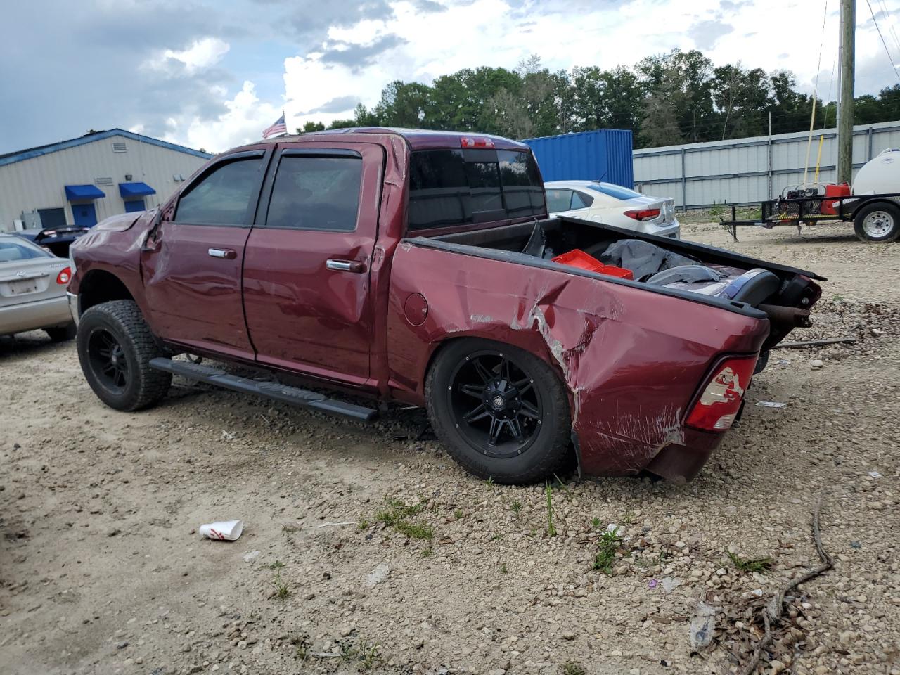 2016 Ram 1500 Slt brown null gas 3C6RR7LT9GG352695 photo #3