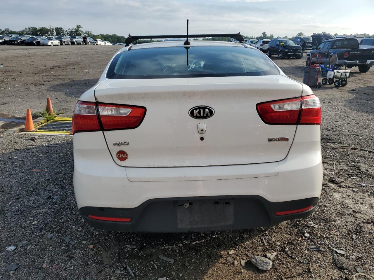 2013 Kia Rio Ex VIN: KNADN4A37D6207746 Lot: 64828395