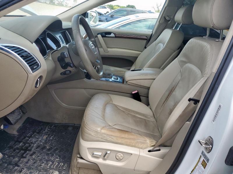 Parquets AUDI Q7 2015 Biały