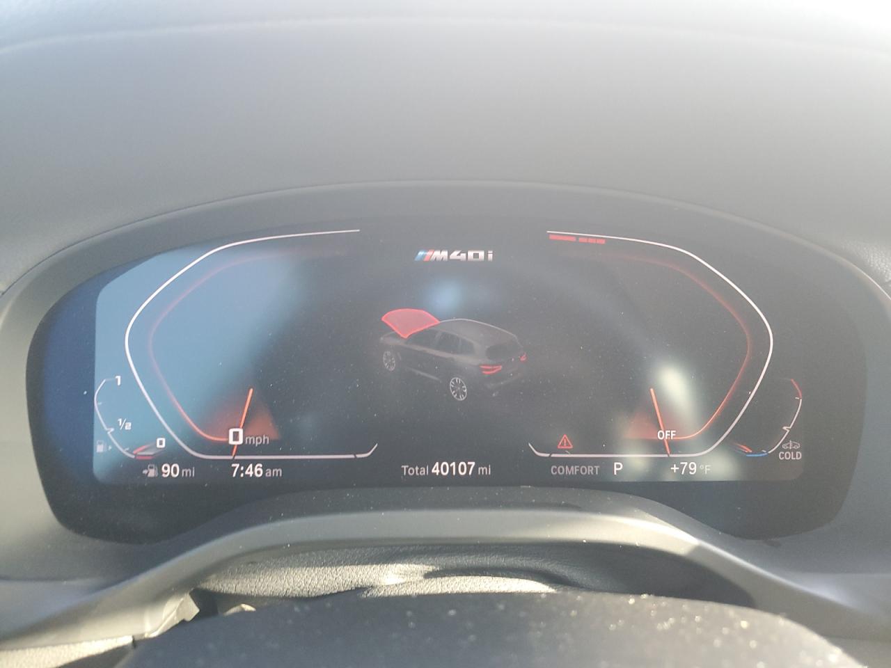 2021 BMW X3 xDrivem40I VIN: 5UXTY9C01M9F63034 Lot: 64205035