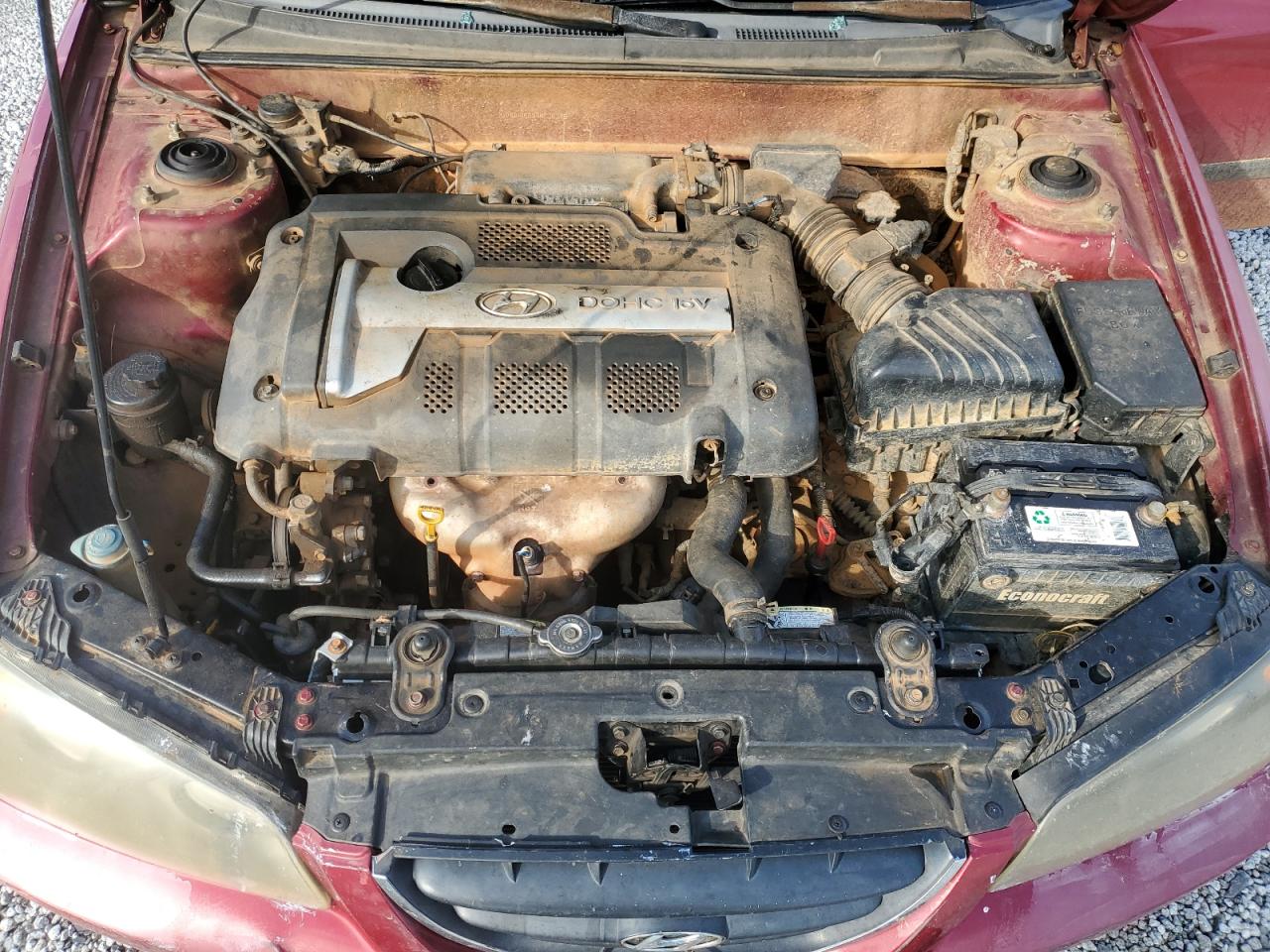 2004 Hyundai Elantra Gls VIN: KMHDN56D94U110176 Lot: 64356595