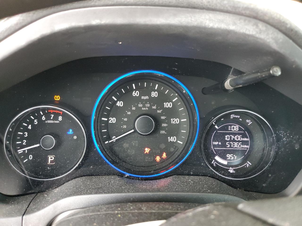 2020 Honda Hr-V Lx VIN: 3CZRU5H39LG701122 Lot: 64563375