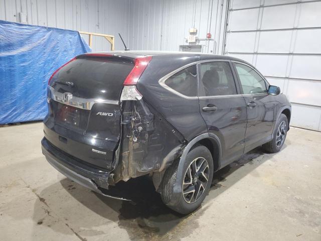 HONDA CRV 2016 Черный