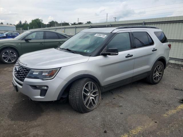  FORD EXPLORER 2018 Srebrny
