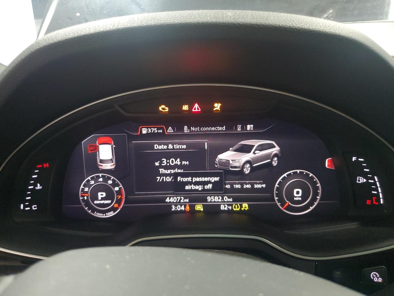 2019 Audi Q7 Premium Plus VIN: WA1LAAF76KD003155 Lot: 63460825