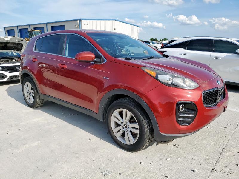  KIA SPORTAGE 2017 Red
