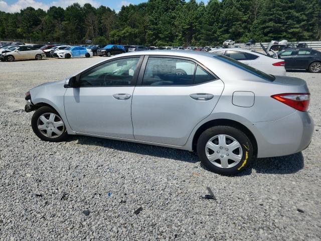  TOYOTA COROLLA 2014 Srebrny