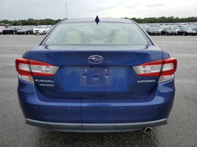  SUBARU IMPREZA 2018 Blue
