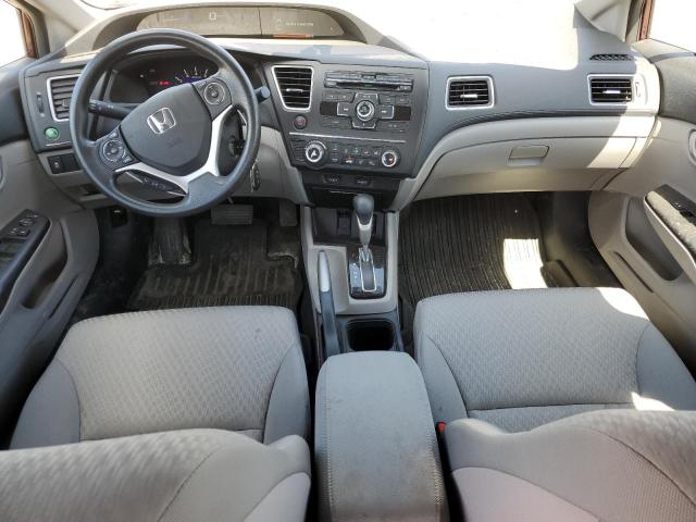 Sedans HONDA CIVIC 2015 Burgundy