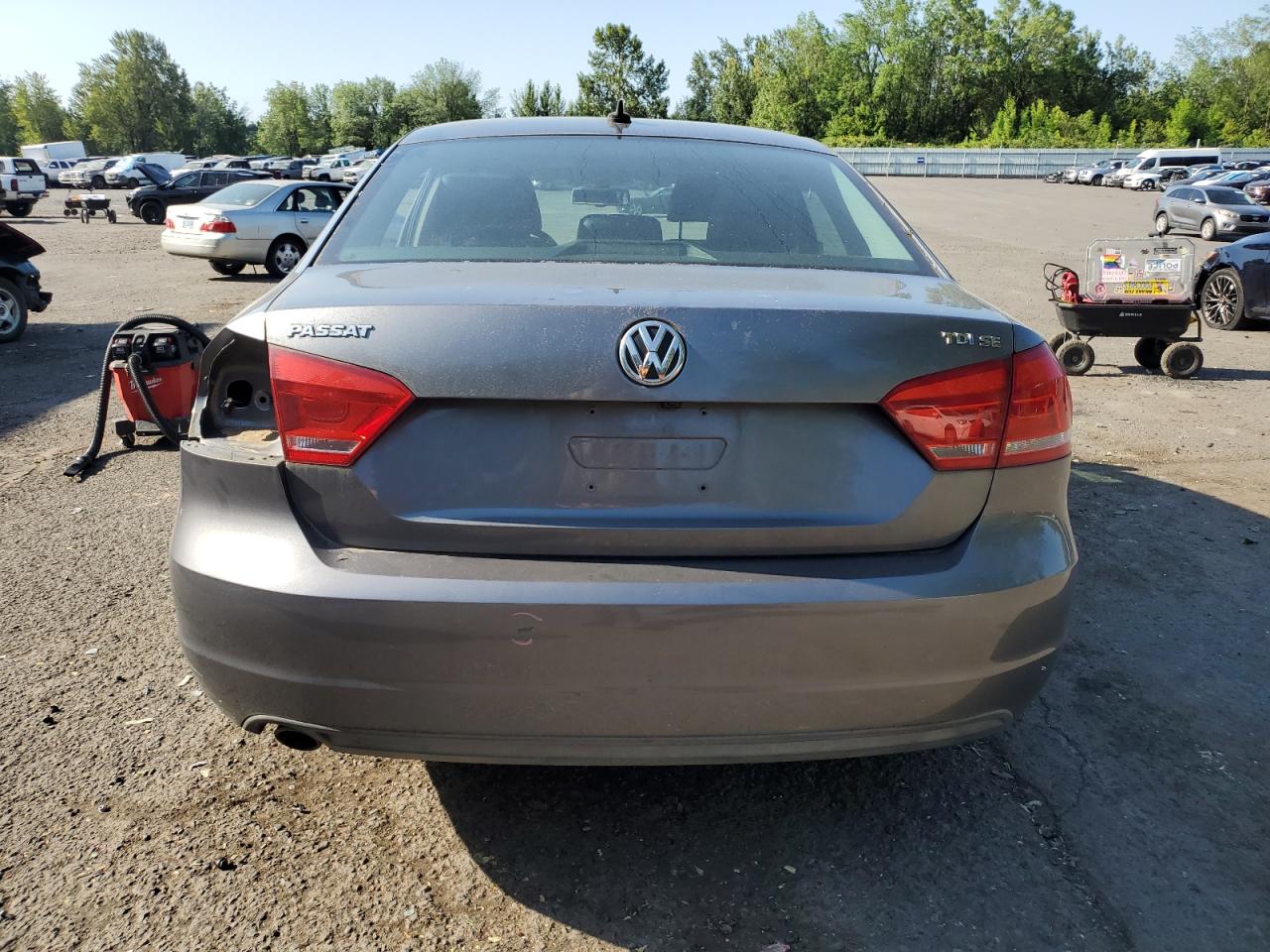 2014 Volkswagen Passat Se VIN: 1VWBN7A31EC057581 Lot: 64675035