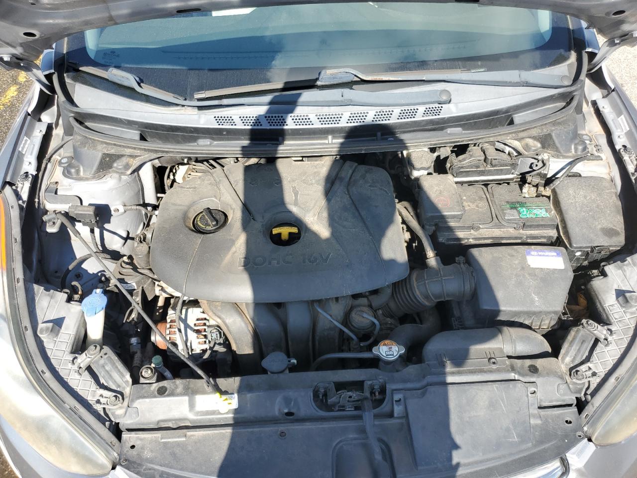 2012 Hyundai Elantra Gls VIN: KMHDH4AE1CU343047 Lot: 63620005