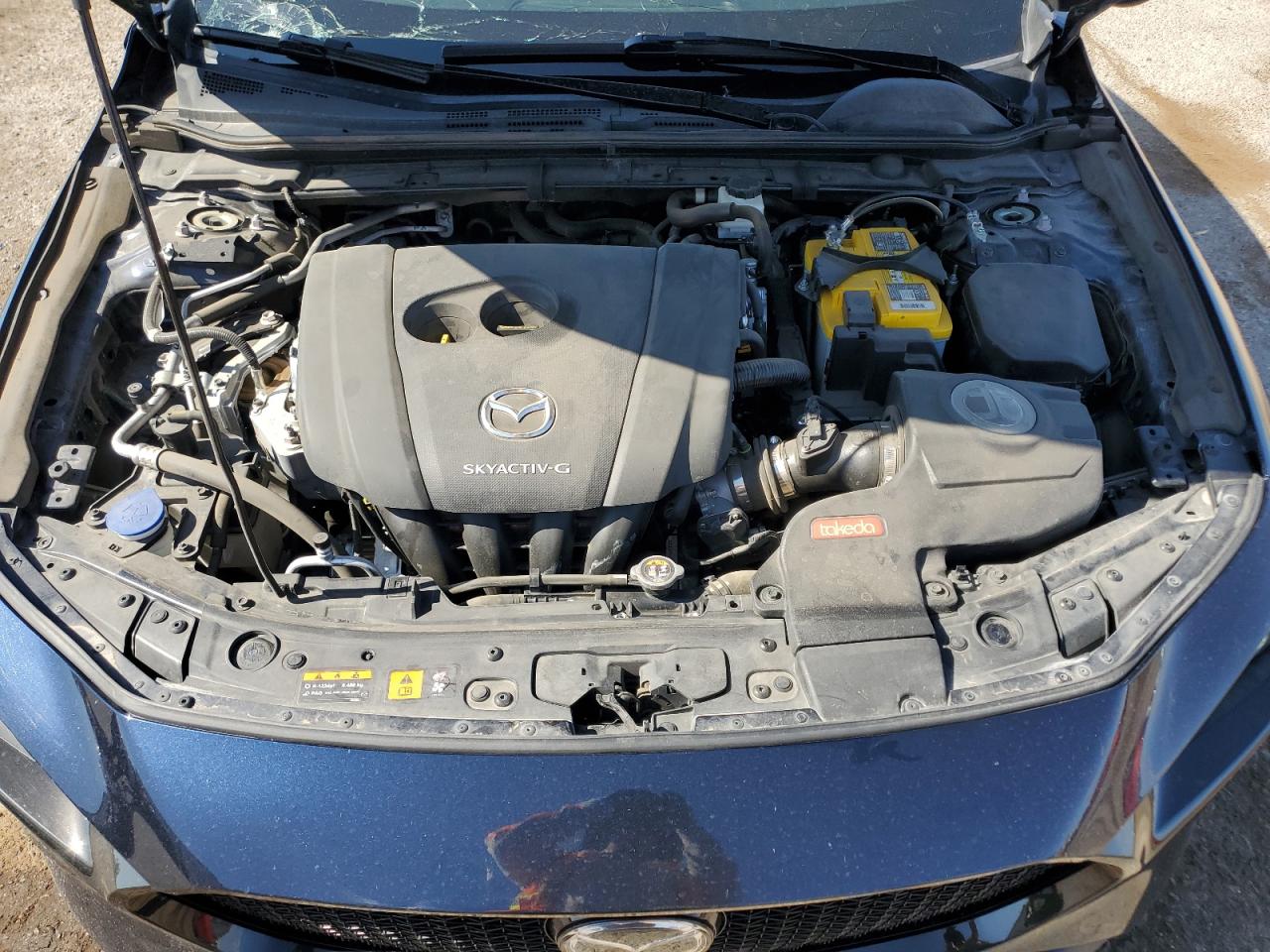 2022 Mazda 3 Select VIN: JM1BPAKL9N1507630 Lot: 63757255