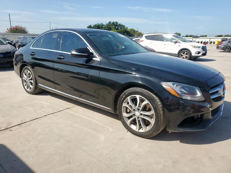 Sedans MERCEDES-BENZ C-CLASS 2015 Czarny
