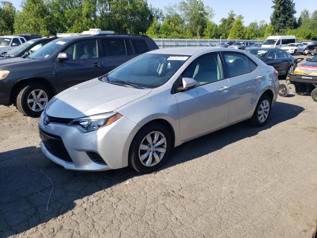  TOYOTA COROLLA 2016 Серебристый