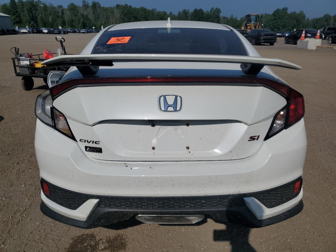 2018 Honda Civic Si VIN: 2HGFC3A59JH220801 Lot: 59212335