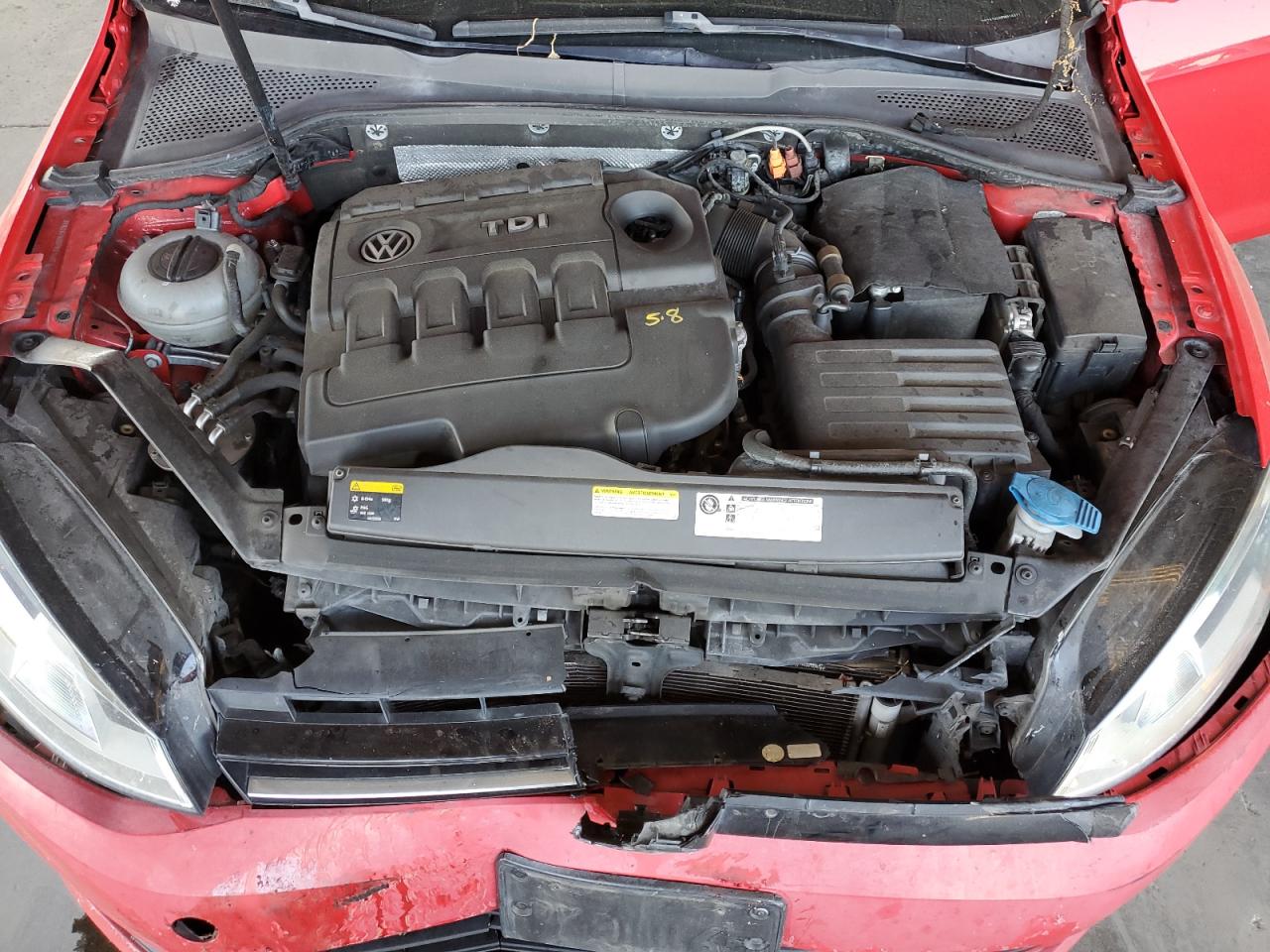 2015 Volkswagen Golf Tdi VIN: 3VW2A7AU0FM014371 Lot: 94354865