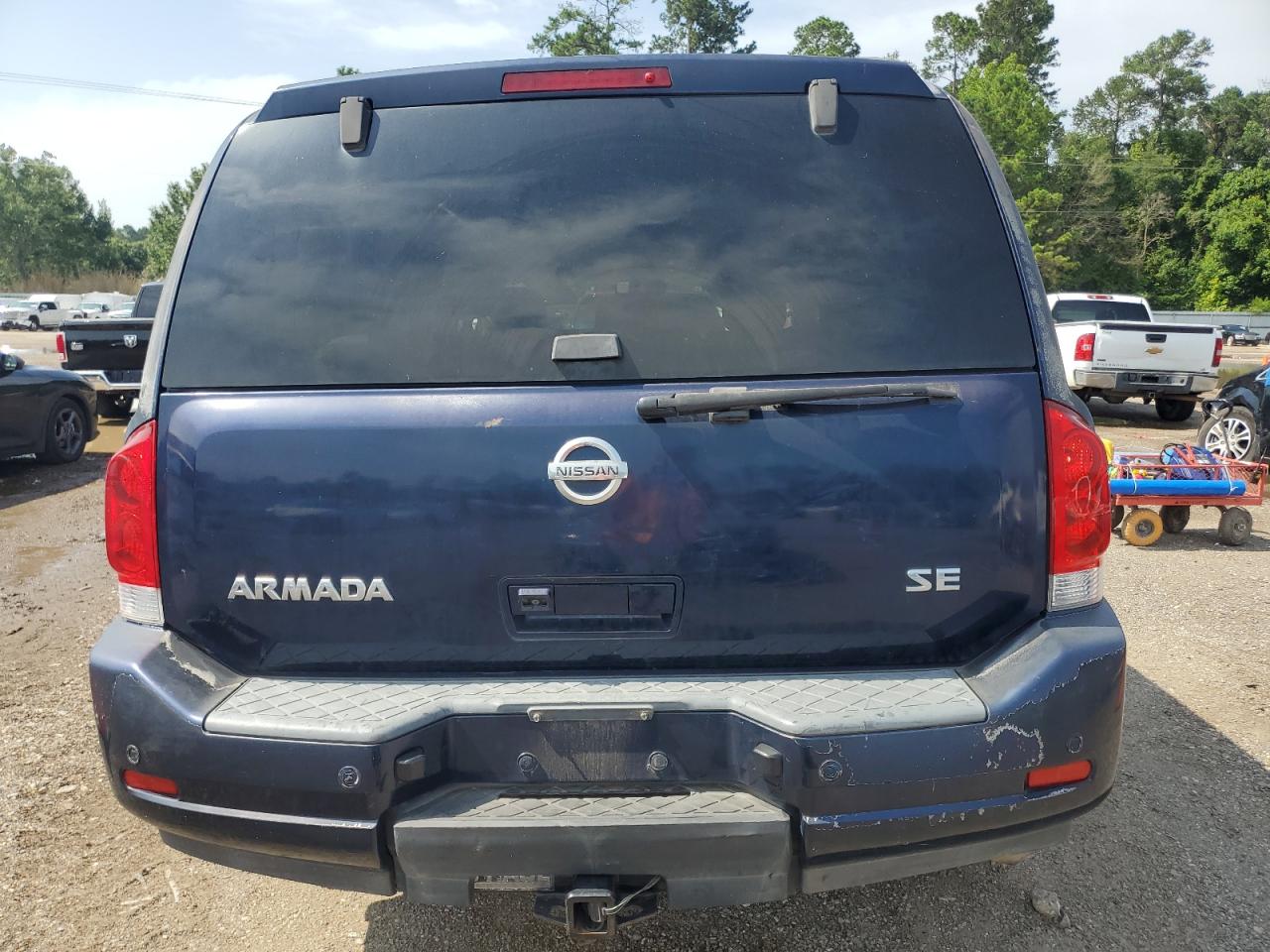2008 Nissan Armada Se VIN: 5N1BA08D88N601941 Lot: 63631345