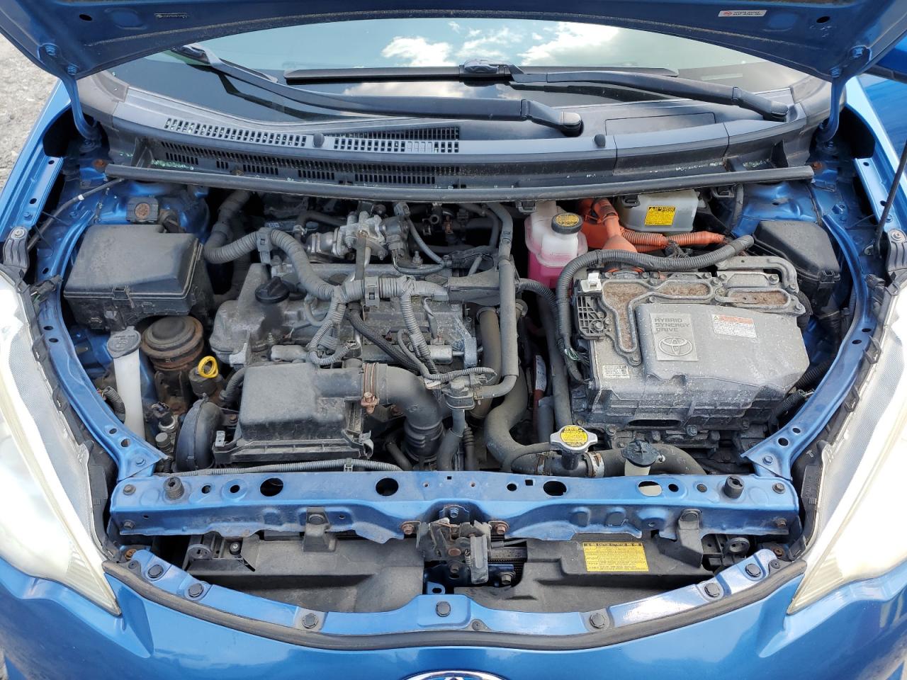 2013 Toyota Prius C VIN: JTDKDTB36D1044476 Lot: 63994965
