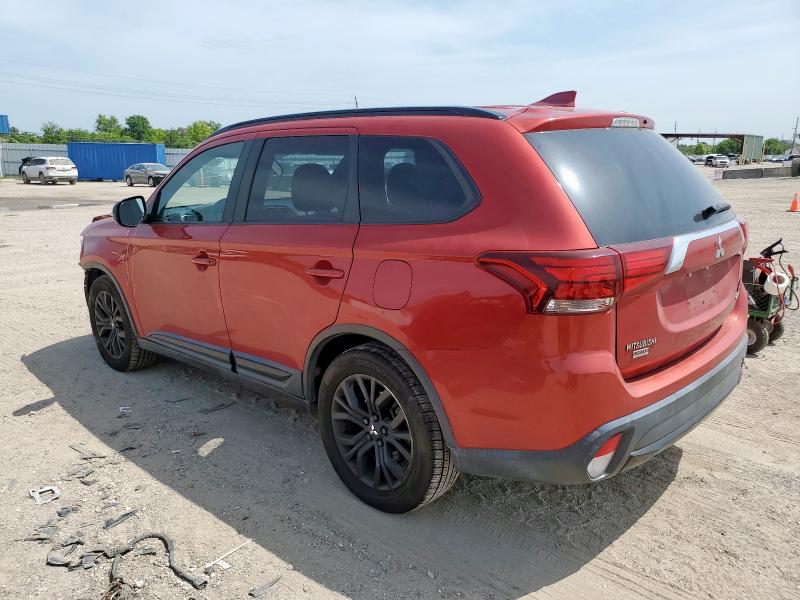 MITSUBISHI OUTLANDER 2018 Красный
