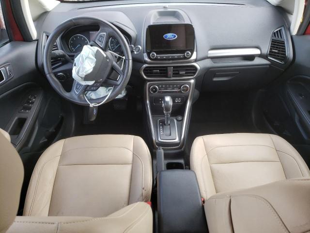  FORD ECOSPORT 2018 Czerwony