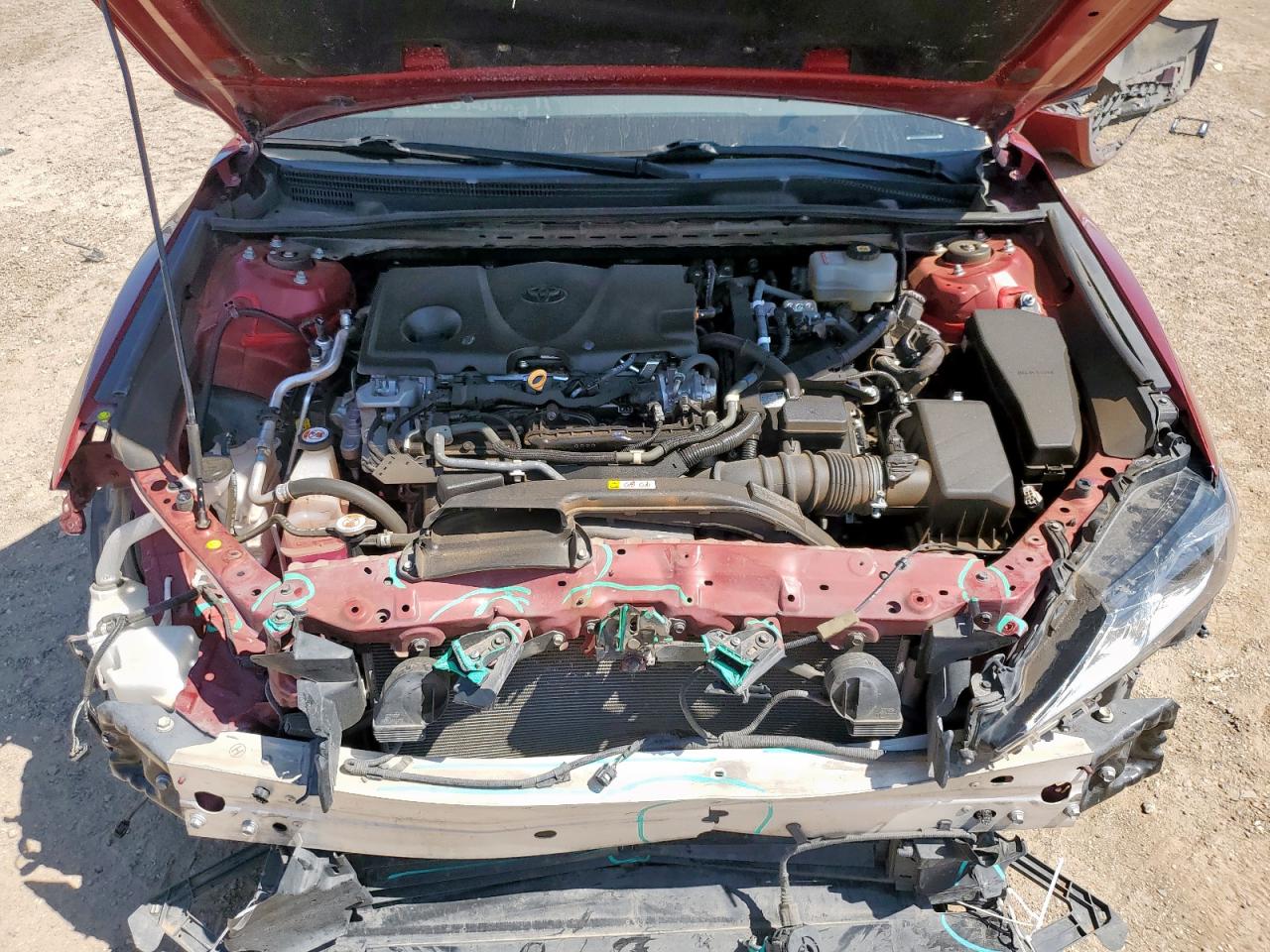 2021 Toyota Camry Le VIN: 4T1C31AK1MU568245 Lot: 64420395